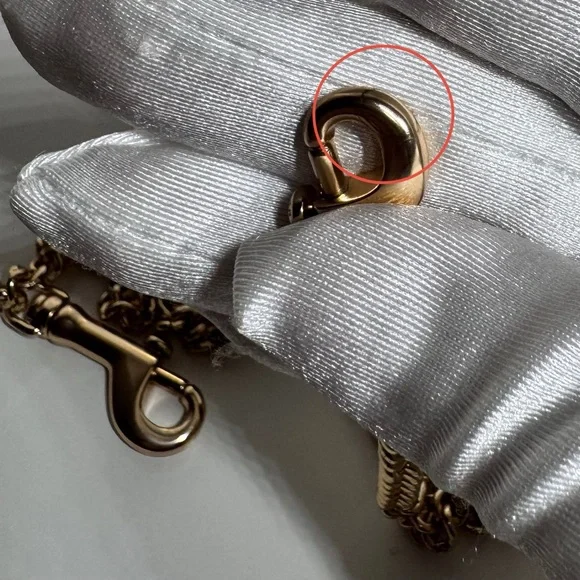 ❣️SOLD - Coach Morgan Card Case On A Chain - Picture 8 of 15